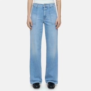 Closed Denim Aria Wide Leg Flare Jeans